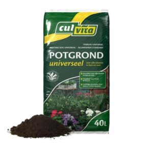 Culvita Universal Blumenerde inkl. 2 Monate Pflanzennahrung - Universal Blumenerde für Pflanzen im Innen- und Außenbereich - 40 liter