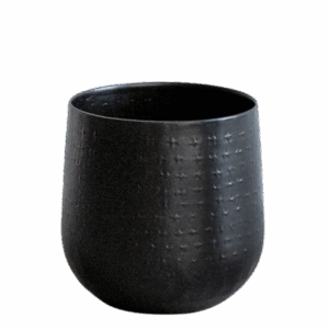 Gina Da Karakter pot mat black - S - H16 W16